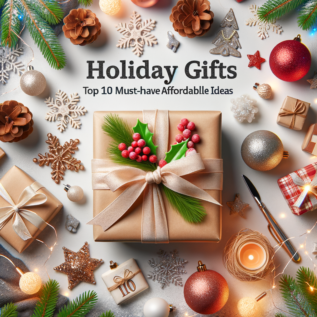 Holiday Gifts: Top 10 Must-Have Affordable Ideas