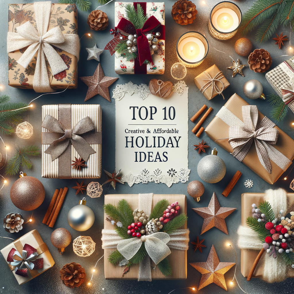 Holiday Gift Ideas: Top 10 Creative & Affordable Picks