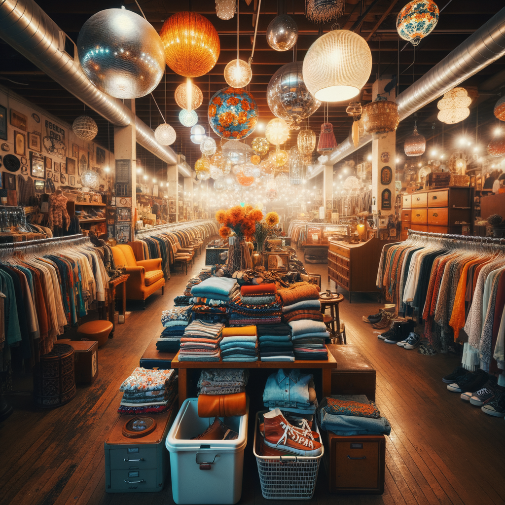 houston vintage illustration for Houston Thrift Stores: Must-See Vintage Gems